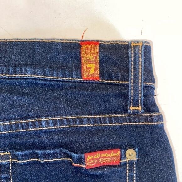 7 FOR ALL MAN KIND WOMENS “THE SKINNY” JEAN SIZE 27 - Picture 3 of 5